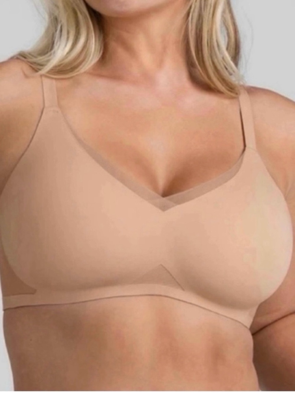 Honeylove CrossOver Wireless Beige Bra